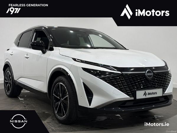 Nissan Qashqai SUV, Petrol Hybrid, 2027, White