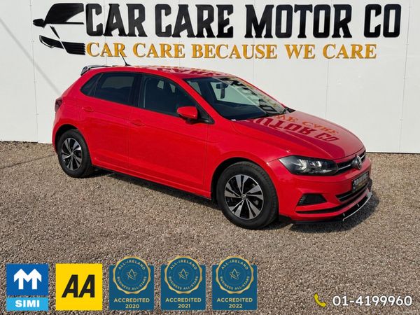 Volkswagen Polo Hatchback, Petrol, 2018, Red