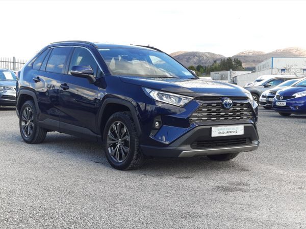 Toyota RAV4 SUV, Petrol Hybrid, 2024, Blue