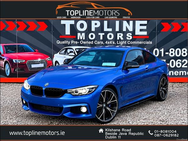 BMW 4-Series Coupe, Diesel, 2017, Blue