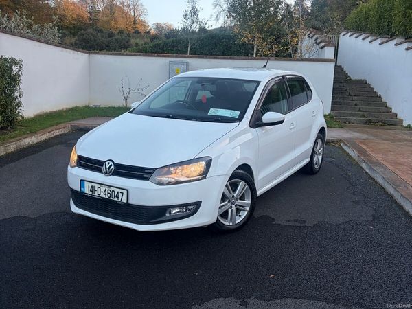 Volkswagen Polo Hatchback, Petrol, 2014, White