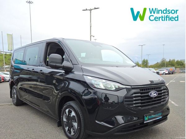 Ford Transit Custom MPV, Petrol Plug-in Hybrid, 2026, Black