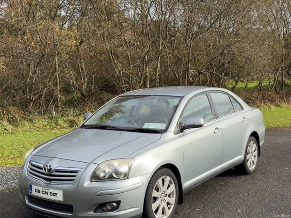 Toyota Avensis Saloon, Petrol, 2008, Grey
