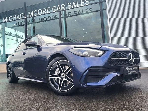 Mercedes-Benz C-Class Saloon, Diesel Hybrid, 2027, Blue