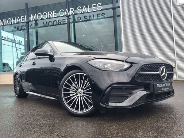 Mercedes-Benz C-Class Saloon, Diesel Hybrid, 2027, Black