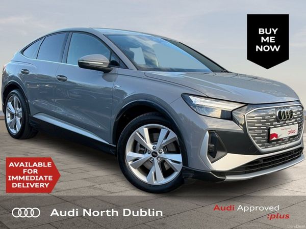Audi Q4 e-tron SUV, Electric, 2024, Grey