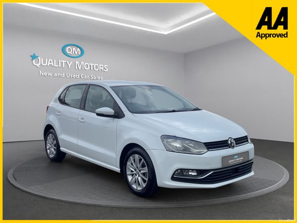 Volkswagen Polo Hatchback, Petrol, 2017, White