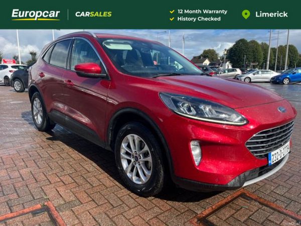 Ford Kuga MPV, Petrol Plug-in Hybrid, 2023, Red