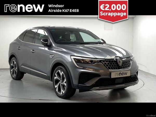 Renault Arkana Hatchback, Petrol Hybrid, 2025, Grey
