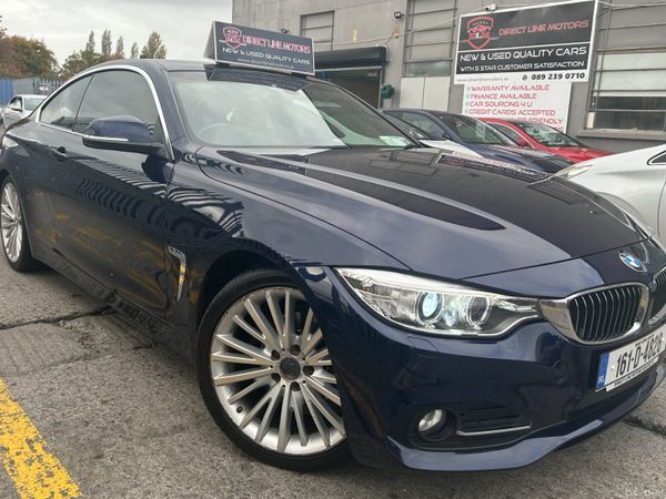 BMW 4-Series Coupe, Diesel, 2016, Blue