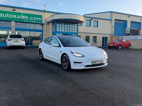Tesla Model 3 Saloon, Electric, 2023, White