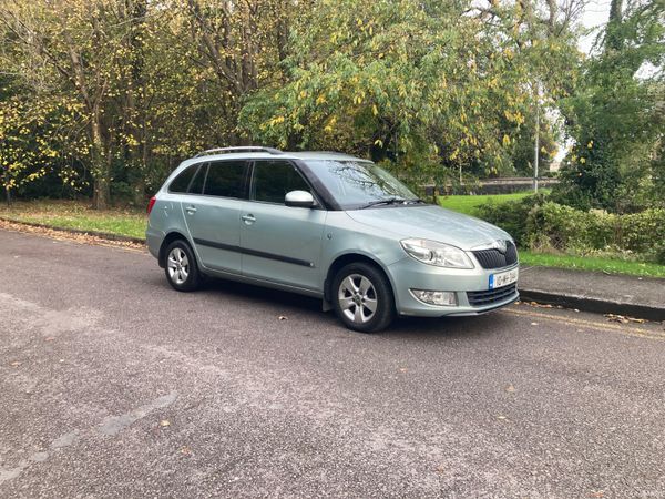 Skoda Fabia Estate, Petrol, 2010, Green