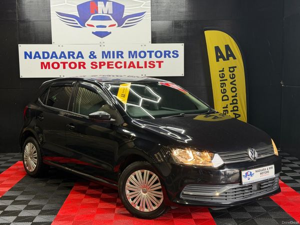 Volkswagen Polo Hatchback, Petrol, 2015, Black