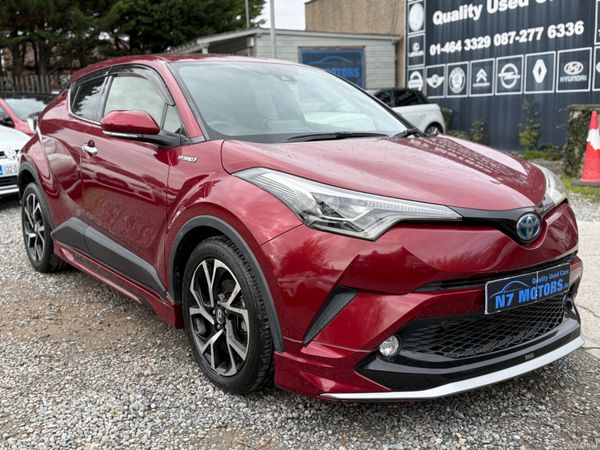 Toyota C-HR SUV, Petrol Hybrid, 2018, Red