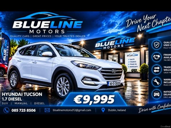 Hyundai Tucson SUV, Diesel, 2017, White