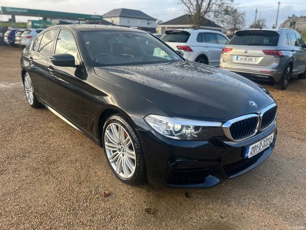BMW 5-Series Saloon, Petrol Plug-in Hybrid, 2020, Black