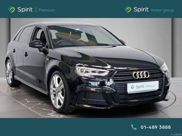 Audi A3 Hatchback, Diesel, 2018, Black