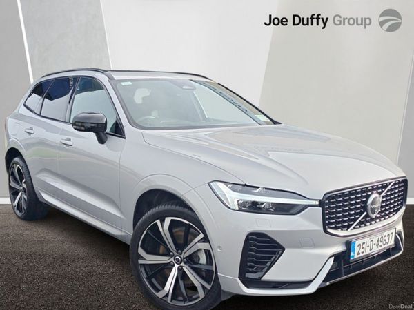 Volvo XC60 SUV, Petrol Plug-in Hybrid, 2025, Silver