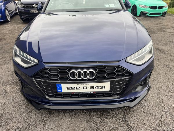 Audi A4 Saloon, Diesel, 2022, Blue
