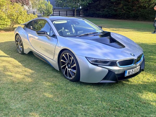 BMW i8 Coupe, Petrol Plug-in Hybrid, 2016, Silver