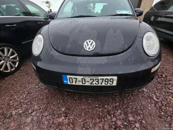 Volkswagen Beetle Hatchback, Petrol, 2007, Black