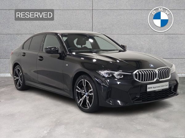 BMW 3-Series Saloon, Petrol Plug-in Hybrid, 2024, Black