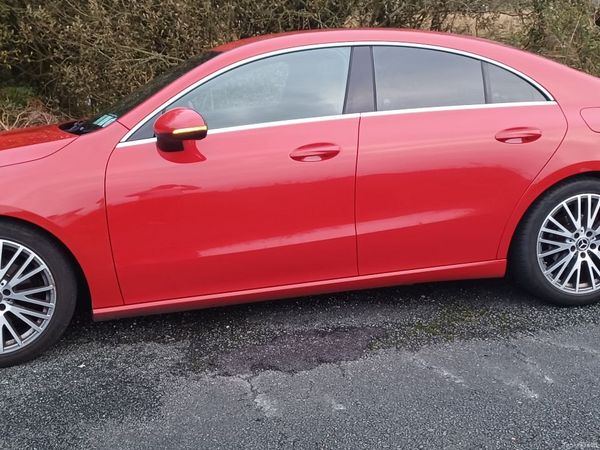 Mercedes-Benz CLA Saloon, Diesel, 2019, Red