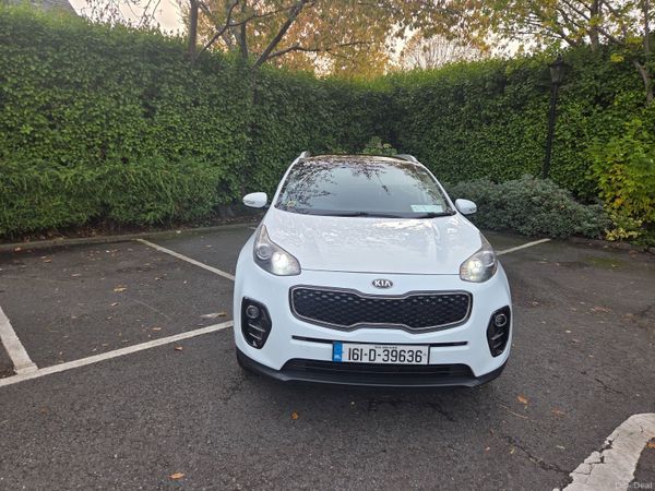 Kia Sportage SUV, Diesel, 2016, White