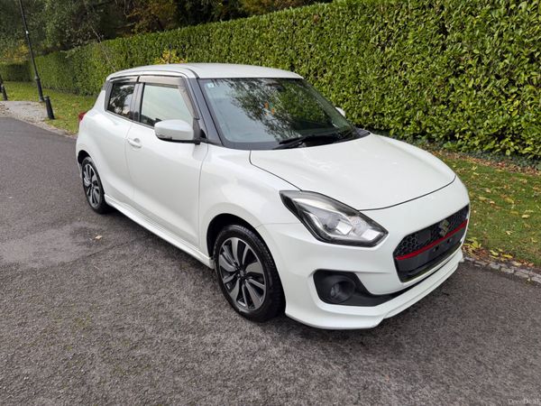 Suzuki Swift Hatchback, Petrol Hybrid, 2017, White