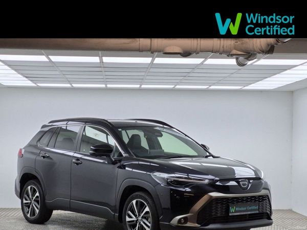 Toyota Corolla Cross SUV, Petrol Hybrid, 2024, Black