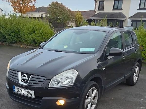 Nissan Qashqai Hatchback, Petrol, 2008, Black