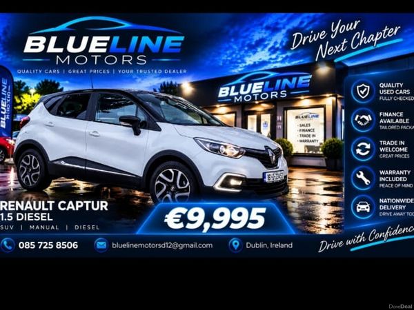 Renault Captur Hatchback, Diesel, 2019, White