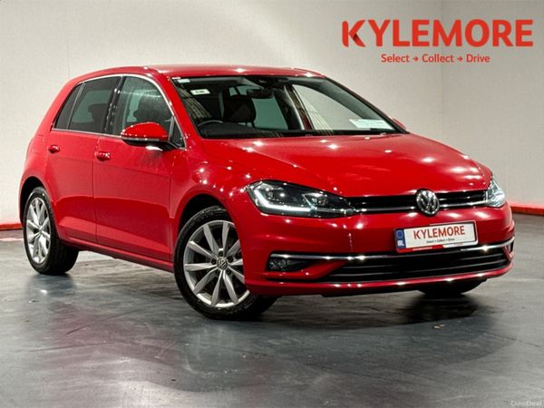 Volkswagen Golf Hatchback, Petrol, 2018, Red