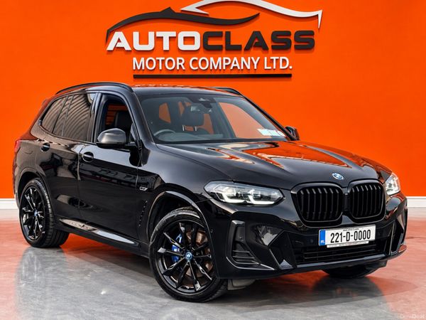 BMW X3 Estate, Petrol Plug-in Hybrid, 2022, Black