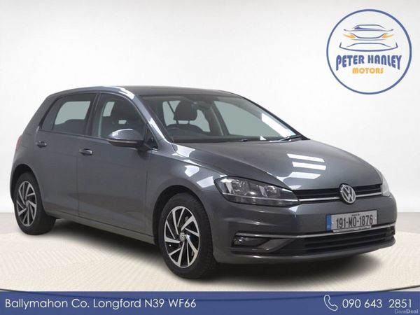 Volkswagen Golf Hatchback, Diesel, 2019, Grey