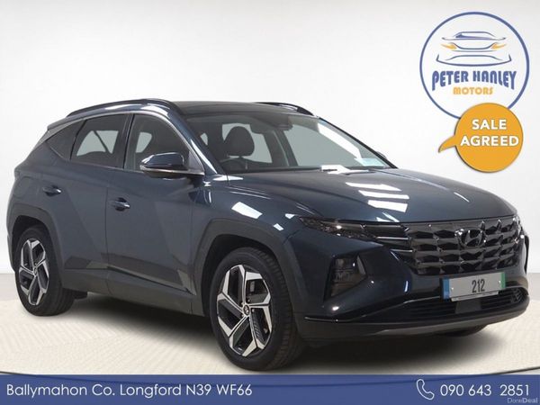 Hyundai Tucson SUV, Petrol Plug-in Hybrid, 2021, Blue