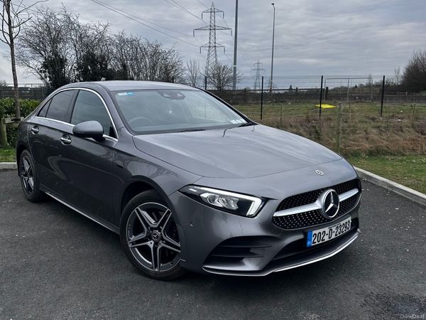Mercedes-Benz A-Class Saloon, Petrol Plug-in Hybrid, 2020, Grey