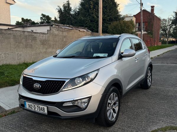 Kia Sportage SUV, Diesel, 2014, Silver