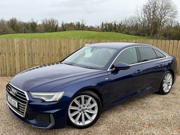 Audi A6 Saloon, Diesel, 2019, Blue