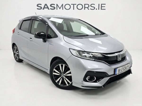 Honda Fit Hatchback, Petrol Hybrid, 2018, Grey