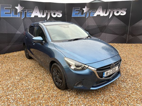 Mazda Demio Hatchback, Petrol, 2018, Blue