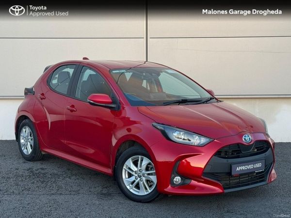 Toyota Yaris Hatchback, Petrol Hybrid, 2026, Red