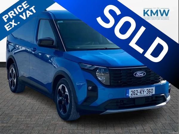 Ford Transit Courier Van, Diesel, 2026, Blue