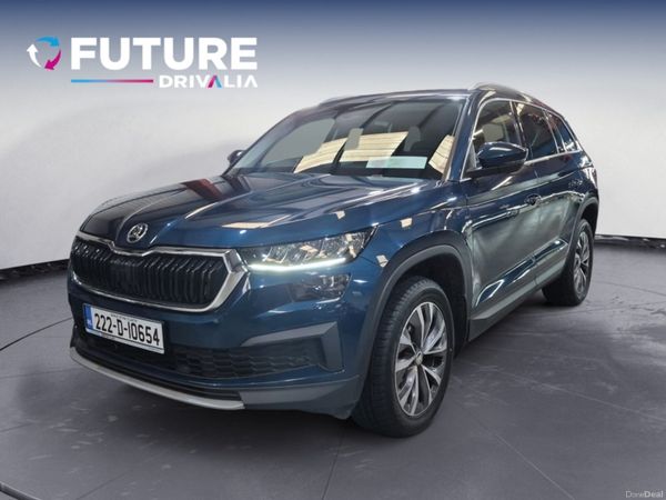 Skoda Kodiaq Estate, Diesel, 2022, Blue