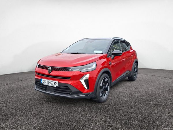 Renault Captur Hatchback, Petrol Hybrid, 2026, Red