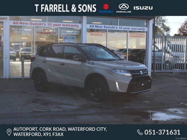 Suzuki Vitara SUV, Petrol Hybrid, 2027, Grey