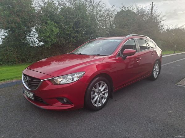 Mazda Mazda6 Estate, Diesel, 2015, Red
