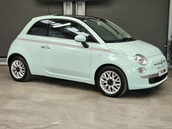 Fiat 500 Hatchback, Petrol, 2015, Green