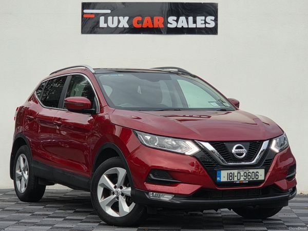 Nissan Qashqai MPV, Petrol, 2018, Red