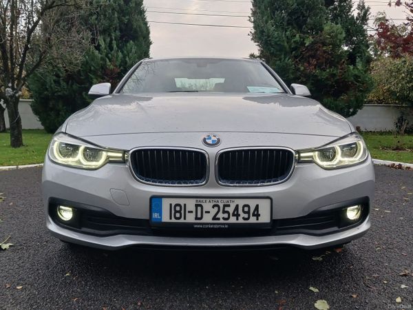 BMW 3-Series Saloon, Diesel, 2018, Silver